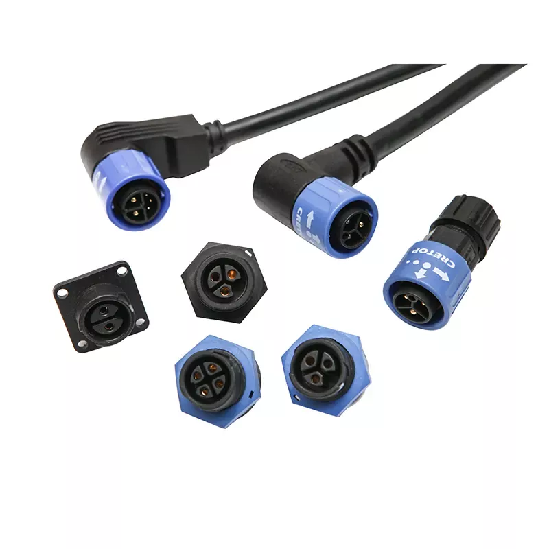 E-Motorcycle Charing and Discharging Connector